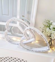 Load image into Gallery viewer, White Natural Wood Sleepy Hearts