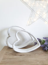 Load image into Gallery viewer, White Natural Wood Sleepy Hearts