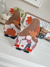 Load image into Gallery viewer, Autumn Leaf Cosy Gonk Figure Blocks S/2