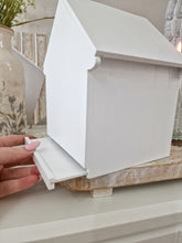 Load image into Gallery viewer, Bless Ewe Sheep Floral White Wooden Tissue Box