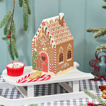 Load image into Gallery viewer, Light Up LED Gingerbread House Decoration