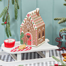 Load image into Gallery viewer, Light Up LED Gingerbread House Decoration