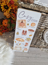 Load image into Gallery viewer, Autumn Cosy Season White Pumpkin Plaque