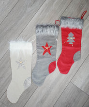 Load image into Gallery viewer, Nordic Inspired Christmas Stocking