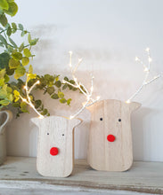 Load image into Gallery viewer, Rudolf Pom Pom LED Decoration