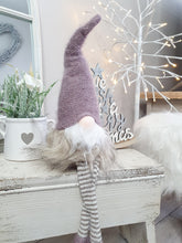 Load image into Gallery viewer, Dusky Pink Stripy Legged Gonk