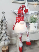 Load image into Gallery viewer, Nordic Red Snowflake Light Up Gonk