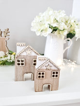 Load image into Gallery viewer, Nordic White Wooden Standing House - Set 2