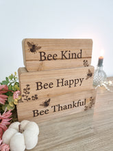 Load image into Gallery viewer, Positive Bee Inspired Wooden Block Set