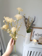 Load image into Gallery viewer, Cream Wild Thistle Stem