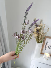 Load image into Gallery viewer, Blue Wild Rose Stem