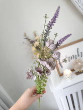 Load image into Gallery viewer, Blue Wild Rose Stem