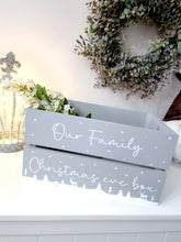 Load image into Gallery viewer, Grey & White Family Christmas Eve Box