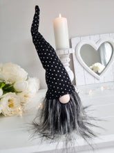 Load image into Gallery viewer, Black & White Speckled Gonk