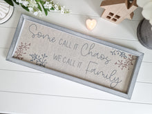 Load image into Gallery viewer, Grey Family Chaos Long Wall Plaque