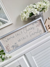 Load image into Gallery viewer, Grey Family Chaos Long Wall Plaque