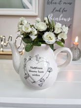 Load image into Gallery viewer, Happiness Blossoms Teapot Shaped Vase