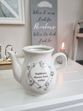 Load image into Gallery viewer, Happiness Blossoms Teapot Shaped Vase