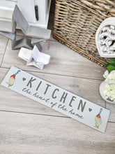 Load image into Gallery viewer, Taupe Grey Duck Kitchen Plaque