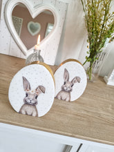 Load image into Gallery viewer, Natural Mango Wood Bunny Eggs