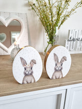 Load image into Gallery viewer, Natural Mango Wood Bunny Eggs