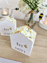 Load image into Gallery viewer, Bee Inspired Home Shaped Blocks