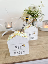Load image into Gallery viewer, Bee Inspired Home Shaped Blocks