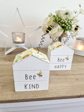 Load image into Gallery viewer, Bee Inspired Home Shaped Blocks