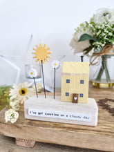 Load image into Gallery viewer, Sunshine On A... Yellow Miniature House