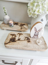 Load image into Gallery viewer, Natural Mango Wood Floral Board
