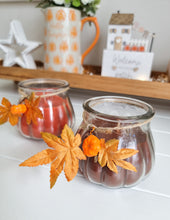 Load image into Gallery viewer, Autumn Season Unscented Glass Candle