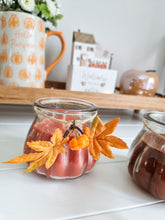 Load image into Gallery viewer, Autumn Season Unscented Glass Candle