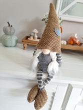 Load image into Gallery viewer, Autumnal Tan Sitting Girl Gonk With Heart