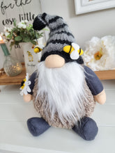 Load image into Gallery viewer, Gonk Bee Doorstop With Knitted Hat