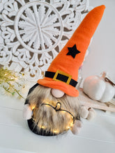 Load image into Gallery viewer, Orange & Black Gonk With LED Pumpkin