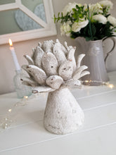 Load image into Gallery viewer, Grey Cement Style Flared Artichoke