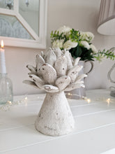 Load image into Gallery viewer, Grey Cement Style Flared Artichoke