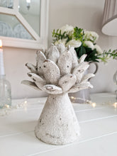 Load image into Gallery viewer, Grey Cement Style Flared Artichoke