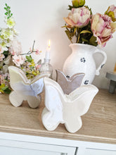 Load image into Gallery viewer, Ombre Grey Ceramic Glazed Butterfly - Set Of 3