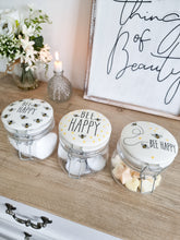Load image into Gallery viewer, Bee Happy Clip Lock Storage Jar