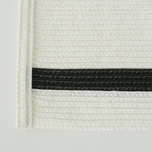 Load image into Gallery viewer, Black/White Assorted Heart Placemats