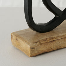 Load image into Gallery viewer, Black Love/Home Lettering Plaque