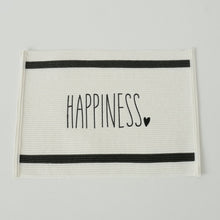 Load image into Gallery viewer, Black/White Assorted Heart Placemats