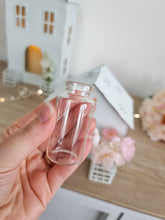 Load image into Gallery viewer, White Metal Heart Lantern With Glass Bottle