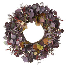 Load image into Gallery viewer, XL Russet & Purple Foliage Wreath