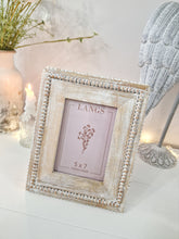 Load image into Gallery viewer, Natural Mango Wood Rustic Beaded Edge 7x5" Photo Frame
