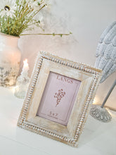 Load image into Gallery viewer, Natural Mango Wood Rustic Beaded Edge 7x5" Photo Frame
