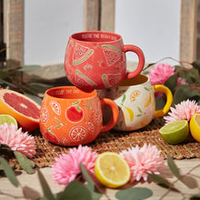 Load image into Gallery viewer, Vibrant Fruity Mug - Assorted Designs
