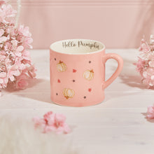 Load image into Gallery viewer, Pink Hello Pumpkin Autumn Mug
