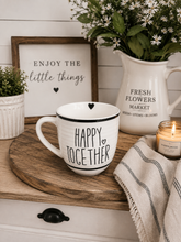 Load image into Gallery viewer, Black &amp; White Positive Heart Mug Assorted

